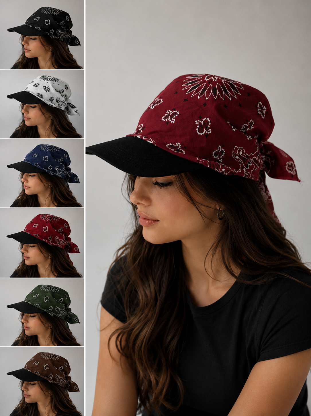VAYLO® Bandana Şapka | Tek Ürün, 2 Farklı Kullanım